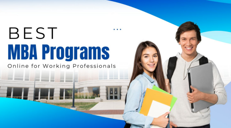 Best Online MBA Programs for Working Professionals